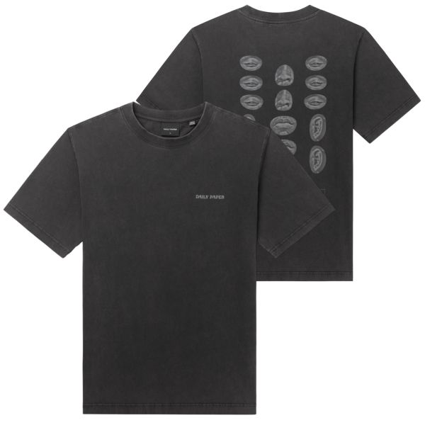 Daily Paper Senses T-shirt Washed Zwart