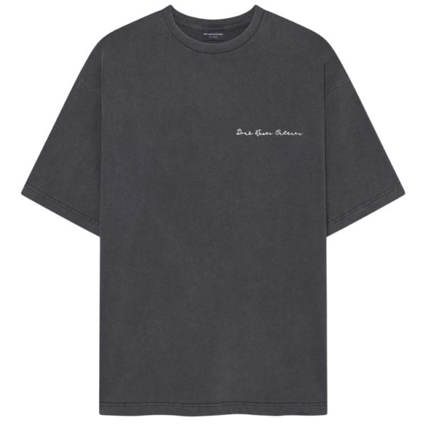 Don't Waste Culture Sardo T-shirt Washed Zwart