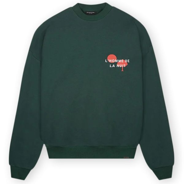Don't Waste Culture Zuro Sweater Donker Groen