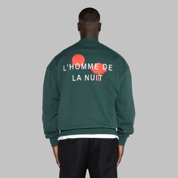 Don't Waste Culture Zuro Sweater Donker Groen