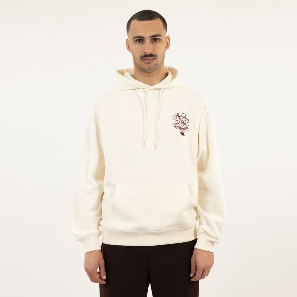 Drôle De Monsieur Slogan Vignes Hoodie Off White