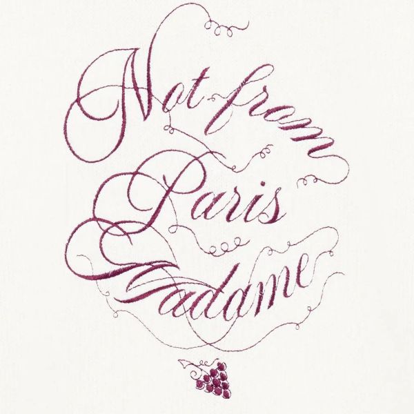 Drôle De Monsieur Slogan Vignes Sweater Off White