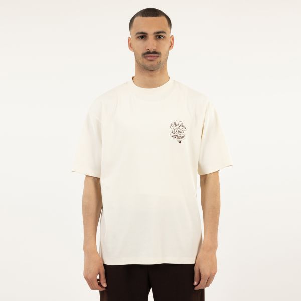 Drôle De Monsieur Slogan Vignes T-shirt Off White