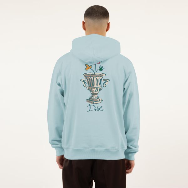 Drôle De Monsieur Vase Hoodie Licht Blauw