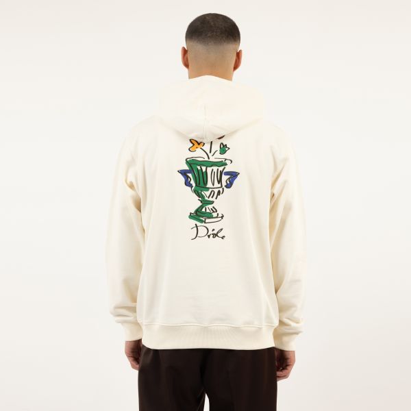 Drôle De Monsieur Vase Hoodie Off White