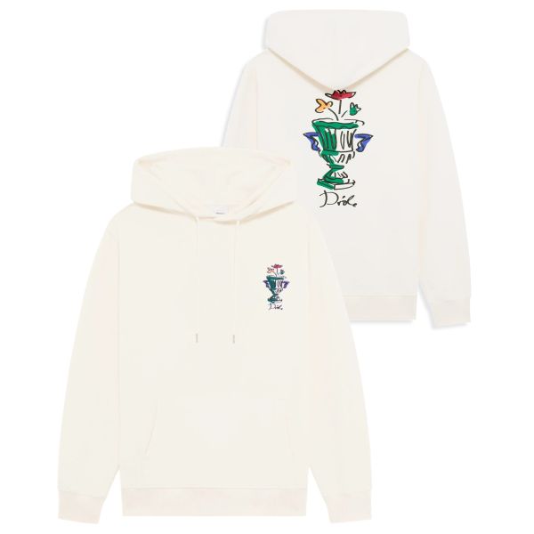 Drôle De Monsieur Vase Hoodie Off White