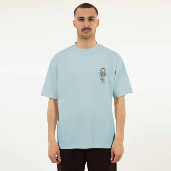 Drôle De Monsieur Vase T-shirt Licht Blauw