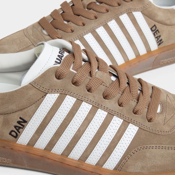 Dsquared2 Boxer Sneaker Bruin/Wit