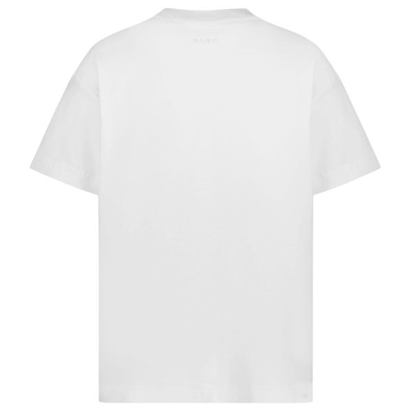 Flâneur Floral Watercolor T-shirt Wit/Roze