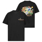 Flâneur Passage Of Time T-shirt Zwart