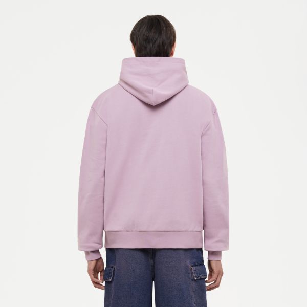 Flâneur Tonal Logo Hoodie Roze