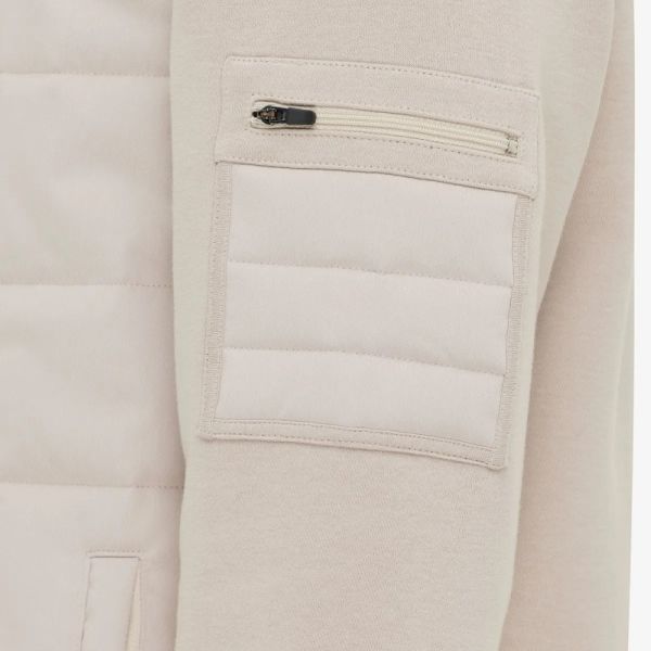 Genti Hooded Vest Beige