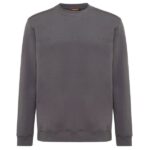 Genti Logo Sweater Grijs