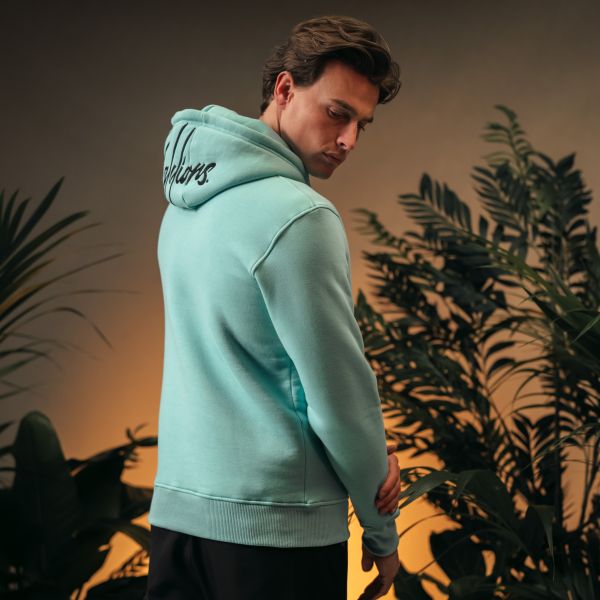 Malelions Captain Hoodie Blauw
