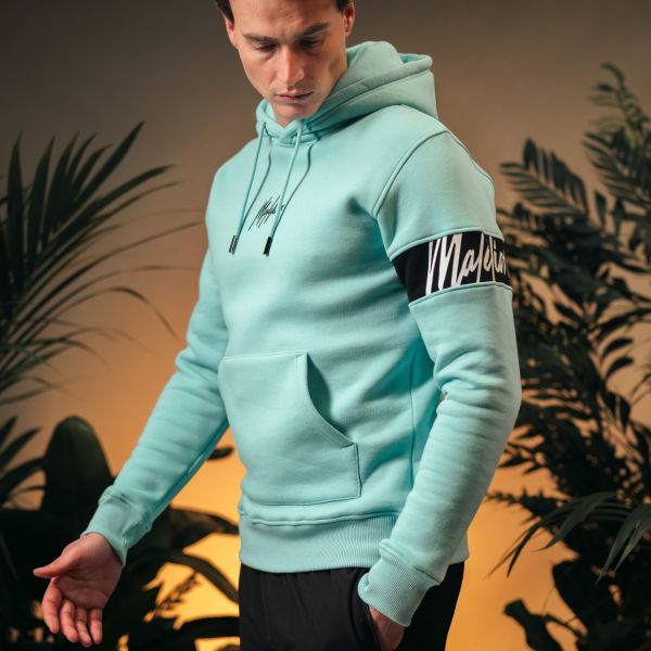 Malelions Captain Hoodie Blauw