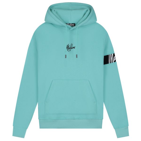 Malelions Captain Hoodie Blauw