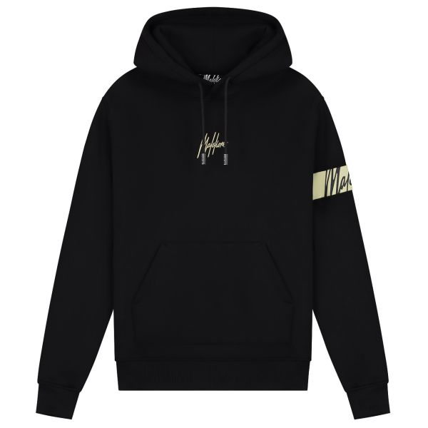 Malelions Captain Hoodie Zwart/Groen
