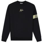Malelions Captain Sweater Zwart/Groen
