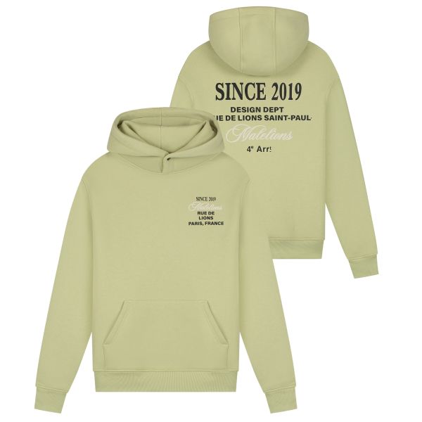 Malelions Design Hoodie Licht Groen