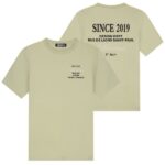 Malelions Design T-shirt Licht Groen