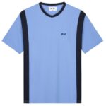 Olaf Panel T-shirt Blauw