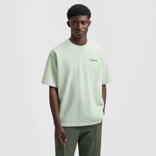 Olaf Wavy Drift Embro T-shirt Groen