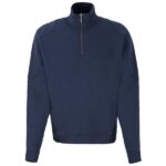 The New Originals Emblem Half Zip Sweater Donker Blauw