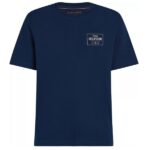 Tommy Hilfiger Monotype Printed Label T-shirt Navy