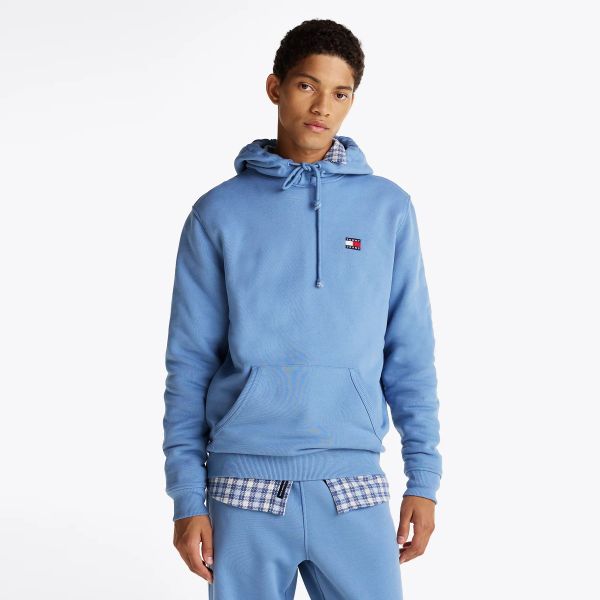 Tommy Jeans Badge Hoodie Blauw