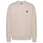 Tommy Jeans Badge Sweater Off White