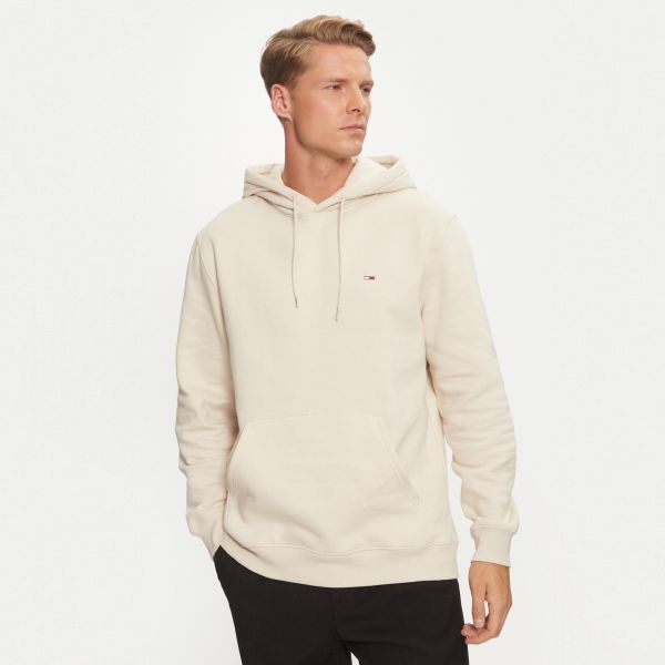 Tommy Jeans Flag Hoodie Off White