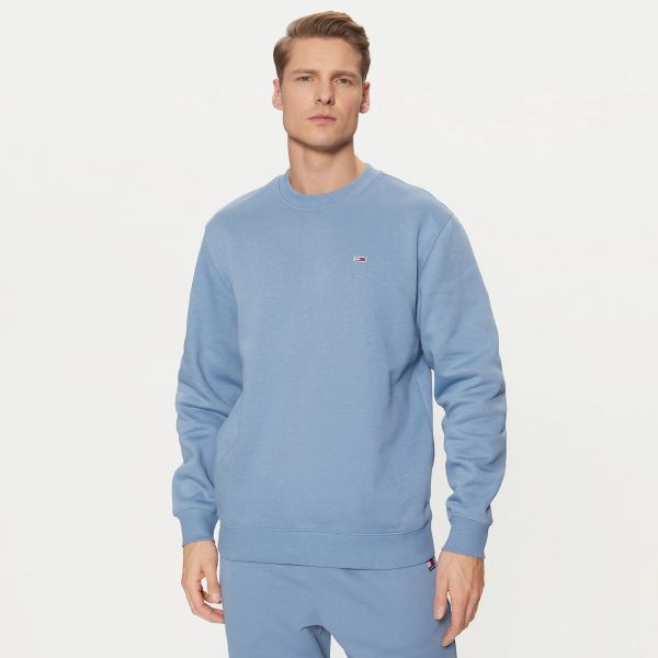 Tommy Jeans Flag Sweater Blauw