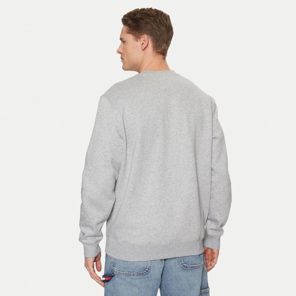 Tommy Jeans Flag Sweater Grijs