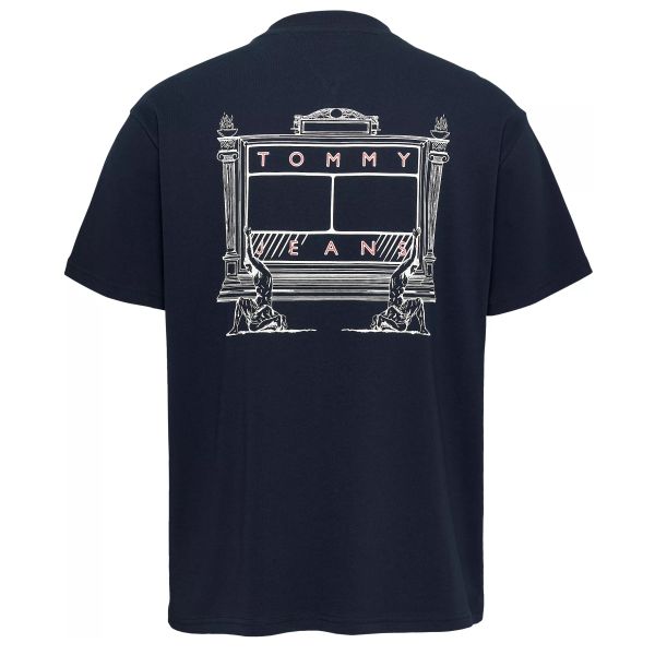Tommy Jeans Relaxed Novelty T-shirt Navy