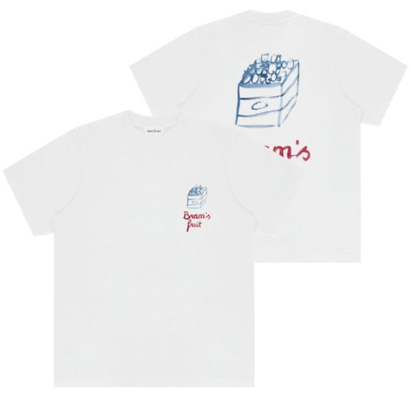 Bram’s Fruit Crate T-shirt Wit