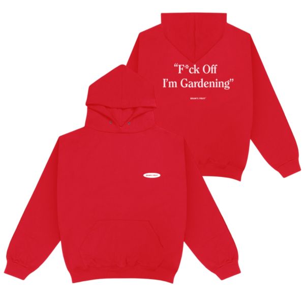 Bram’s Fruit Gardening Hoodie Rood