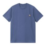 Carhartt WIP American Script T-shirt Blauw