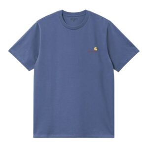 Carhartt WIP American Script T-shirt Blauw