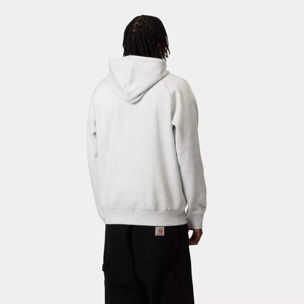 Carhartt WIP Chase Hoodie Licht Grijs