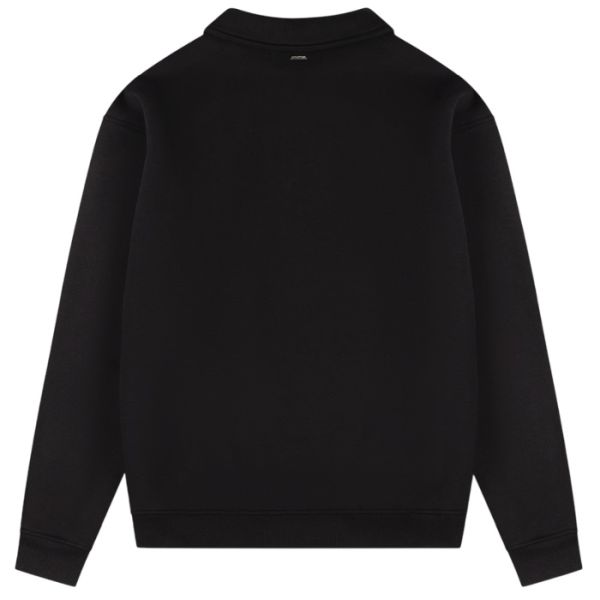 Croyez Fraternité Half Zip Sweater Zwart
