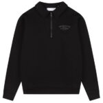 Croyez Fraternité Half Zip Sweater Zwart