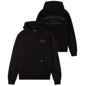 Croyez Fraternité Hoodie Zwart