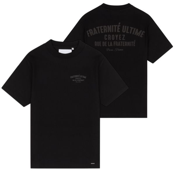 Croyez Fraternité T-shirt Zwart