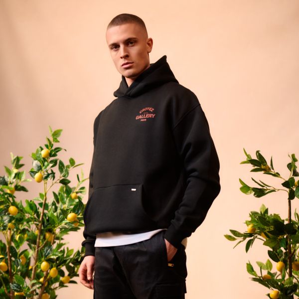 Croyez Gallery Hoodie Zwart