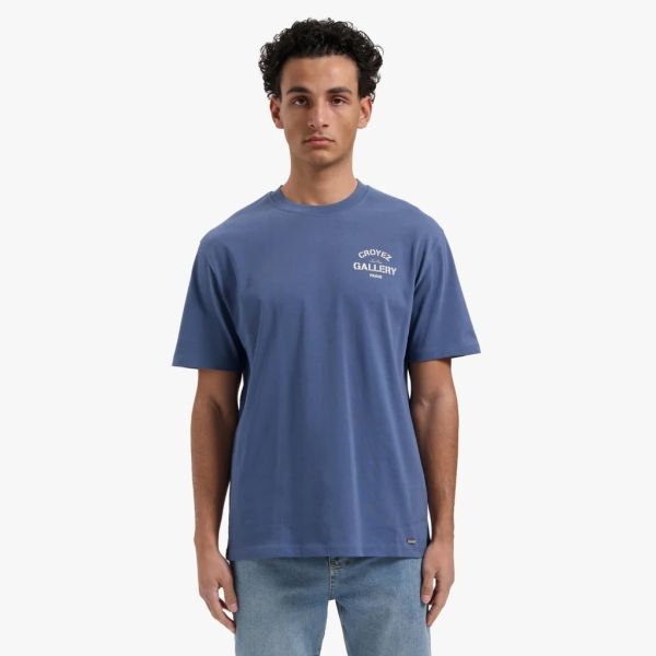 Croyez Gallery T-shirt Blauw