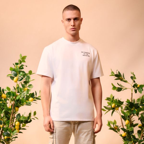 Croyez No Friends T-shirt Wit