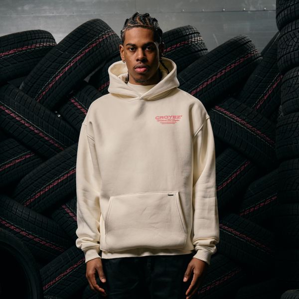 Croyez Worldwide Supplier Hoodie Off White