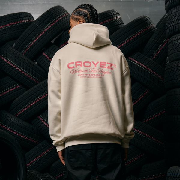 Croyez Worldwide Supplier Hoodie Off White