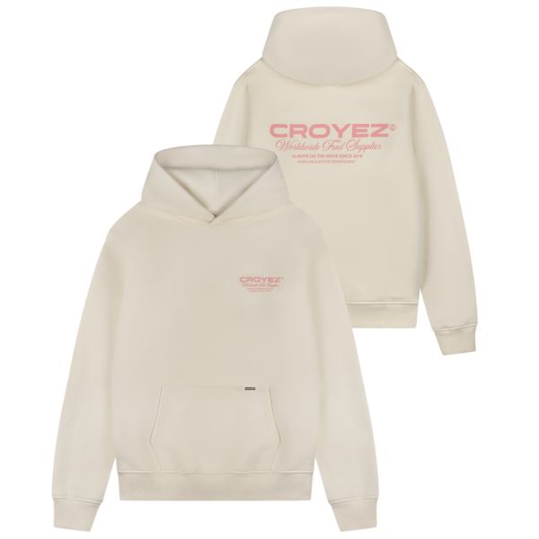 Croyez Worldwide Supplier Hoodie Off White