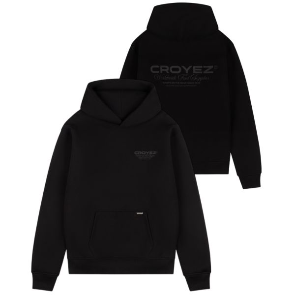 Croyez Worldwide Supplier Hoodie Zwart